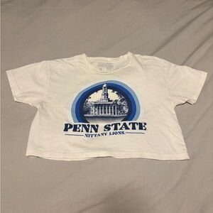 NWOT Penn State Cropped Tee